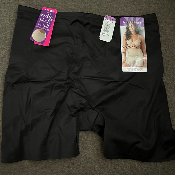 Naomi & Nicole womens Adjusts to You Waistline Brief Shapewear - Picture 2 of 3